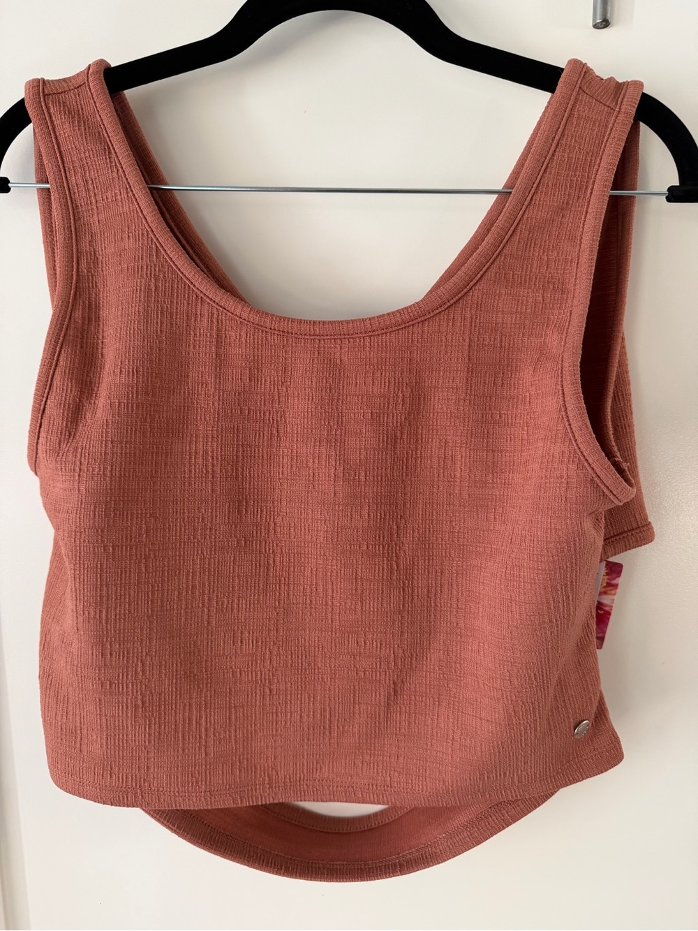 Roxy Rust-Tone Cropped Tank Top - Women